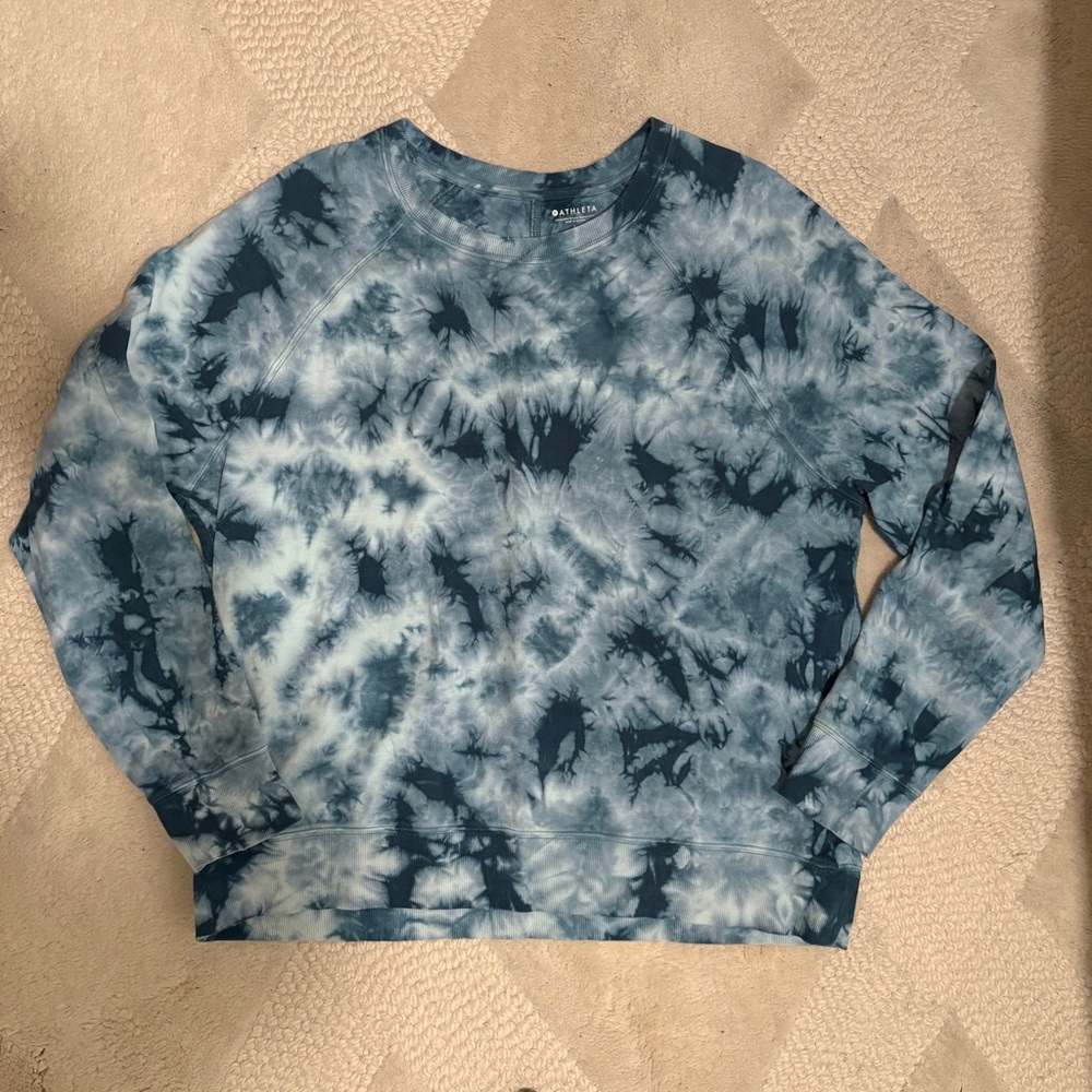 PRICE DROP!! Athleta Sundown Tie-Dye Sweatshirt - Picture 2 of 5